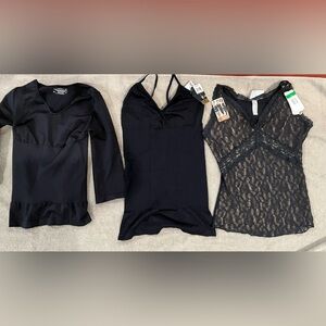 Black Lace and Solid controlTops
Bundle 3